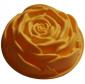 Rose shape silicone cake mould